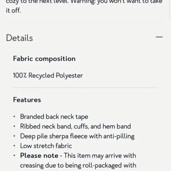 NWT Tentree medium ecoloft crew sweatshirt sweater - Picture 3 of 5